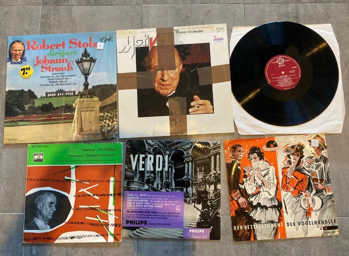 30 klassieke lp’s, Ophalen of Verzenden, Gebruikt, Overige formaten
