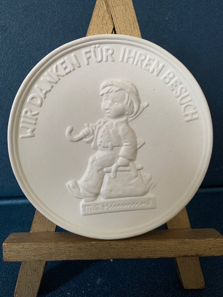 Prachtige Hummel plaquette uit 1975  in orginele doos, Ophalen of Verzenden, Zo goed als nieuw, Hummel