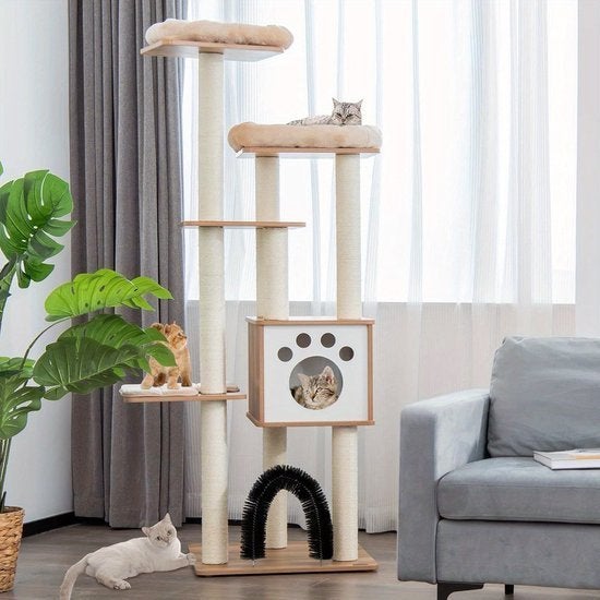 Krabpaal – Kattenboom – Kattenhuis – Krabmeubel, Corvance B.V., Verzenden, Nieuw, Corvancebol@gmail.com
