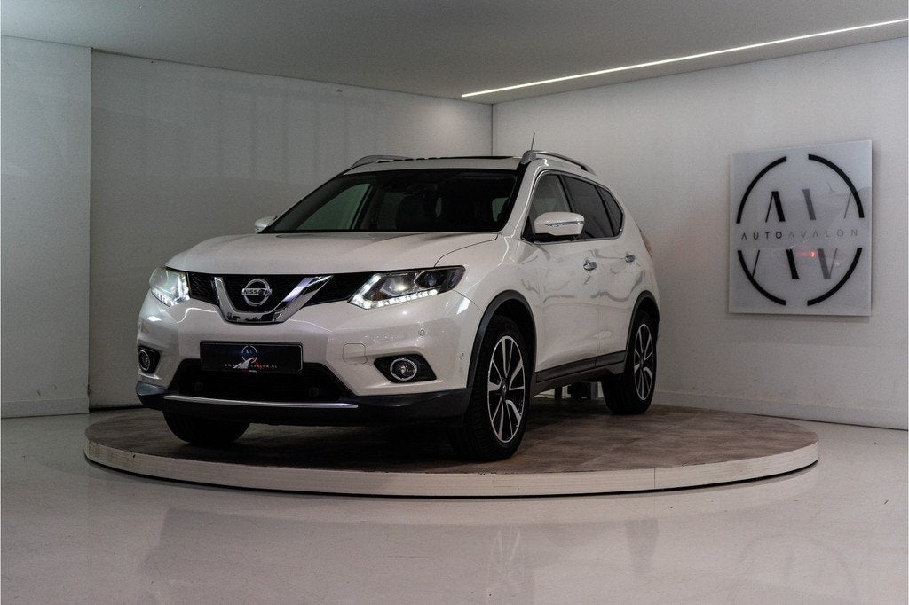 Nissan X-Trail 1.6 DIG-T Tekna 7p. 164PK NL AUTO+NAP | Pano, Auto's, Nissan, Bedrijf, Te koop, X-Trail, 360° camera, ABS, Achteruitrijcamera
