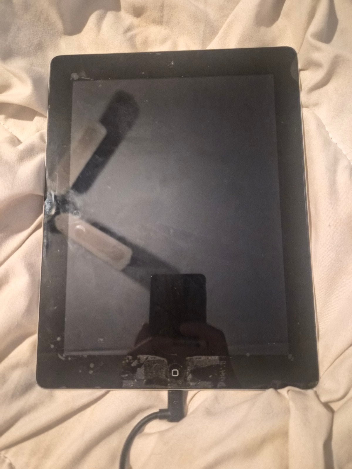 iPad model A1458 - Ouder model, werkt prima, Computers en Software, Apple iPads, Ophalen of Verzenden, Gebruikt, Apple iPad