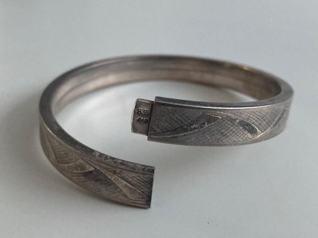 Zilveren armband, Ophalen, Gebruikt, Zilver