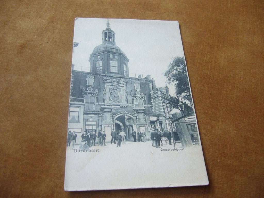 DORDRECHT  =  GROOTHOOFDPOORT  BRIEFKAART, Ophalen of Verzenden, Voor 1920, Ongelopen, Zuid-Holland