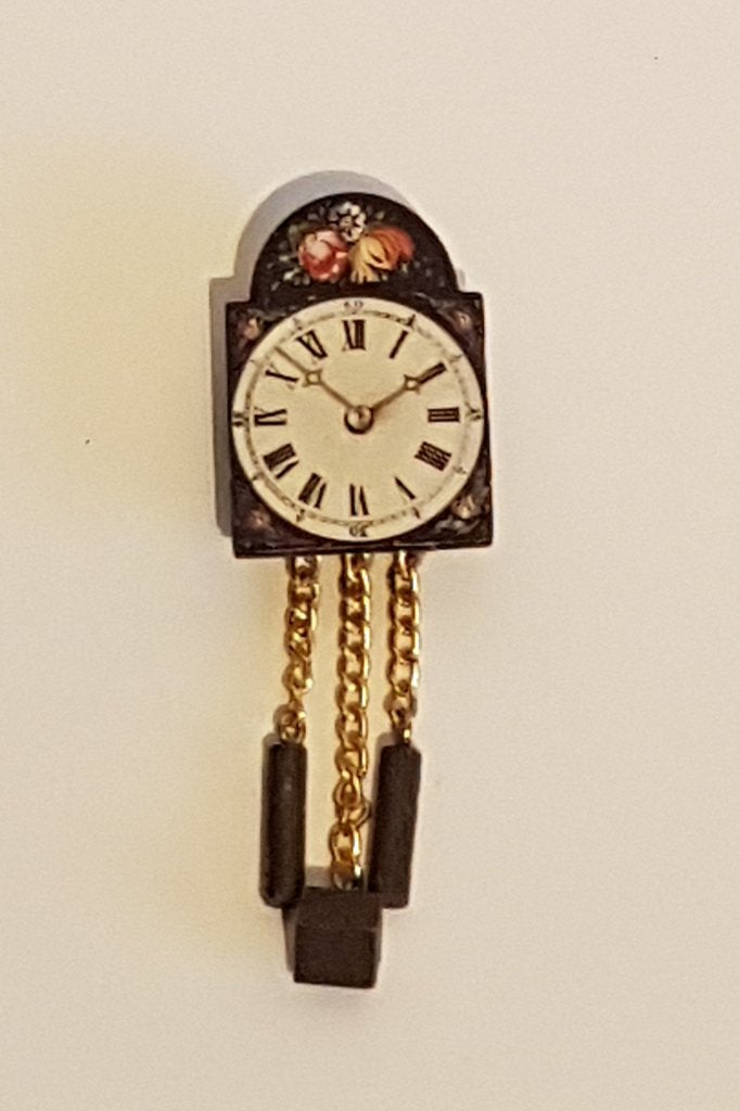 Miniatuur klokje voor poppenhuis - Nieuw in verpakking, Verzenden, Nieuw, Poppenhuis
