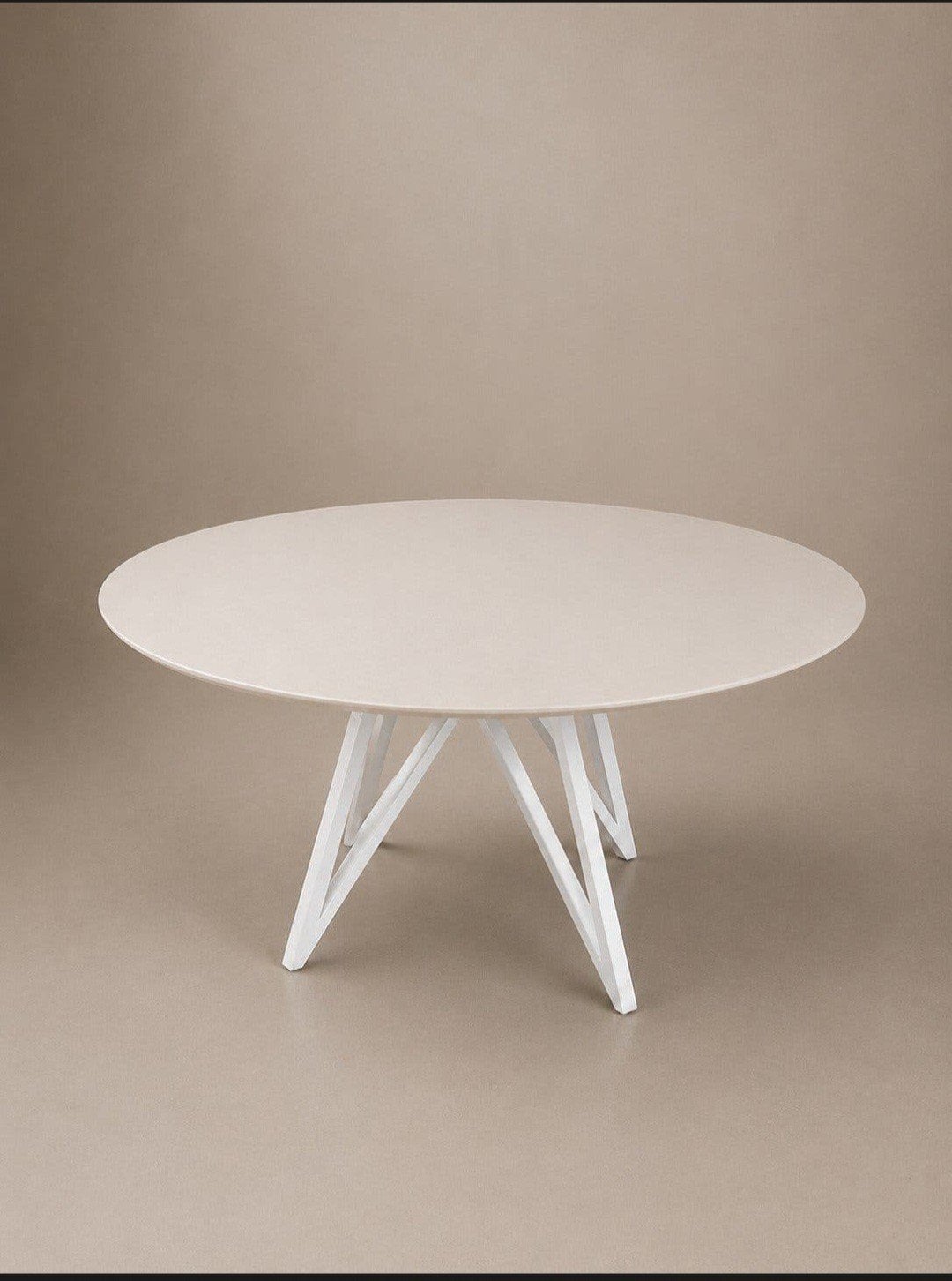 Studio Henk "Butterfly" 140cm Beige/Wit, Huis en Inrichting, Ophalen of Verzenden, Rechthoekig, Minder dan 55 cm, 60 cm of meer