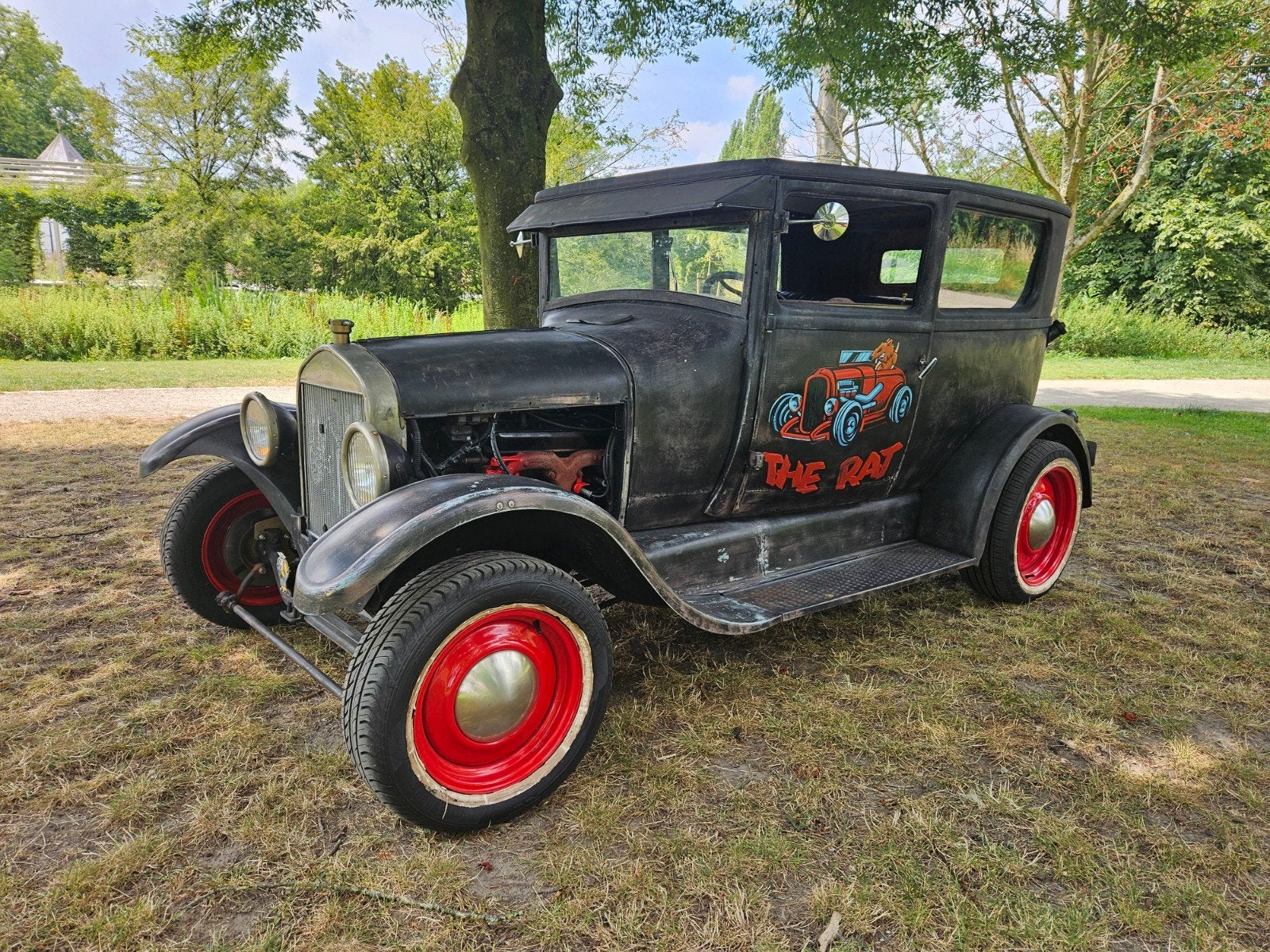 T Ford HOT ROD V8 5.7 rdw volledig goed gekeurd automaat, Automaat, Achterwielaandrijving, 164 pk, Zwart