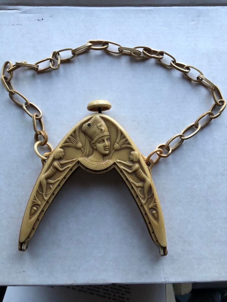 Antiek “benen frame” voor handtasje. Vroeg vorige eeuw., Antiek en Kunst, Ophalen