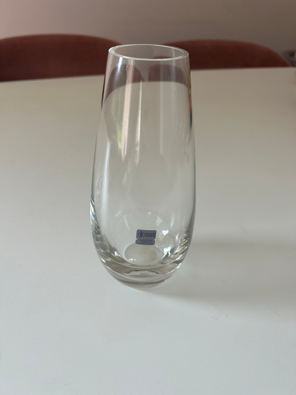 Schott Cristal Kristallen Vaas tulpvormig - Zwiesel glas, Ophalen of Verzenden