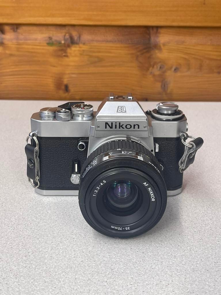 Nikon EL2, Ophalen of Verzenden, Zo goed als nieuw, Spiegelreflex, Nikon
