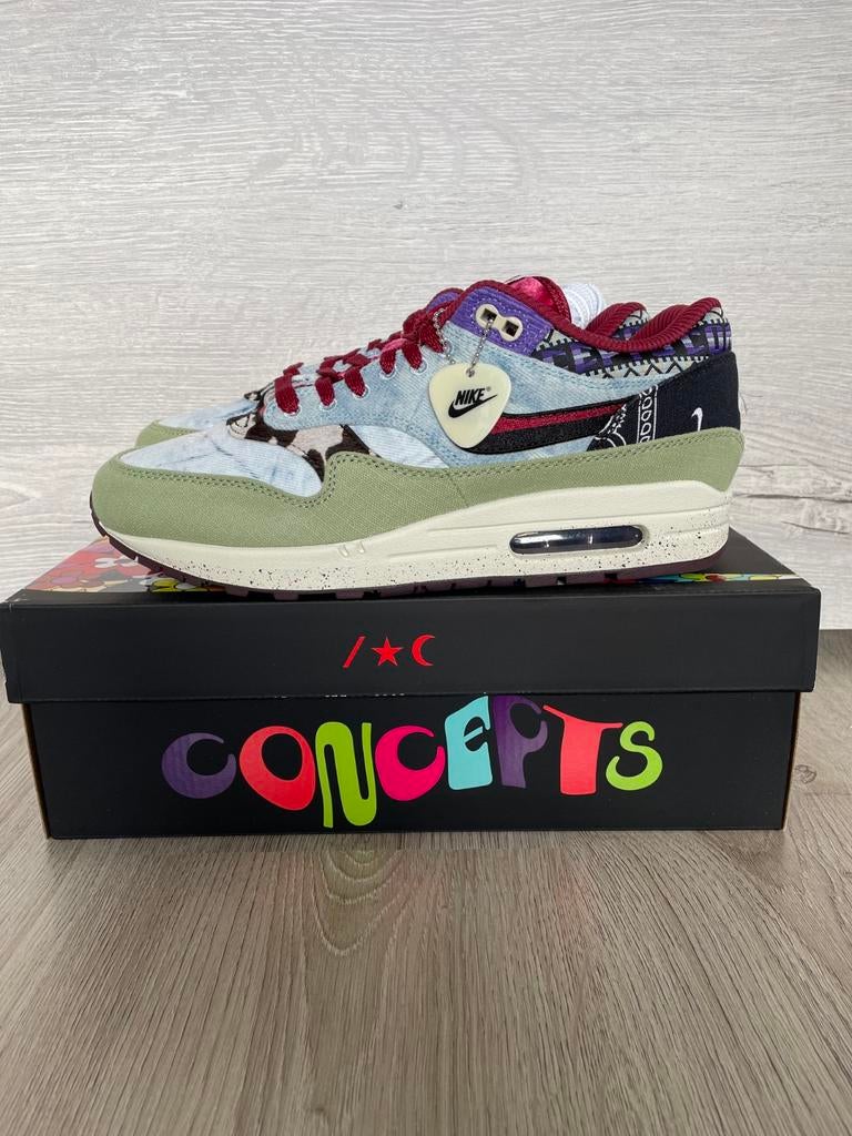 Nike Air Max 1 SP Concepts Mellow 42.5, Overige kleuren, Nike, Nieuw, Ophalen of Verzenden