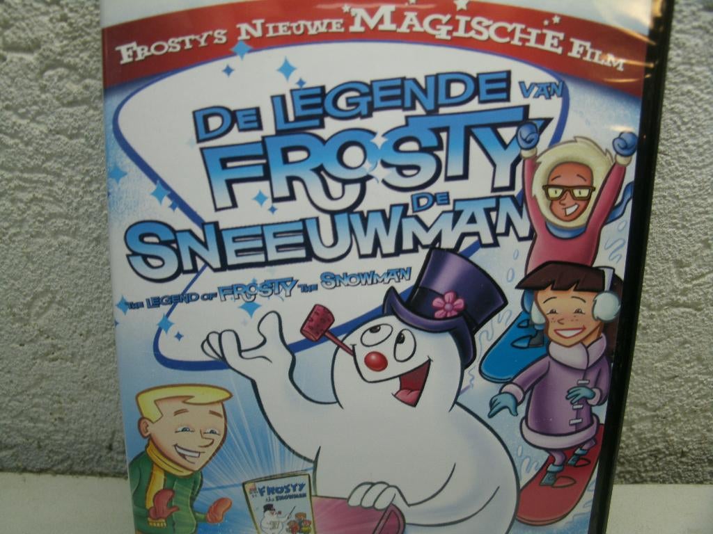 dvd 21k de legemde frosty de sneeuwman, Cd's en Dvd's, Alle leeftijden, Ophalen of Verzenden, Zo goed als nieuw