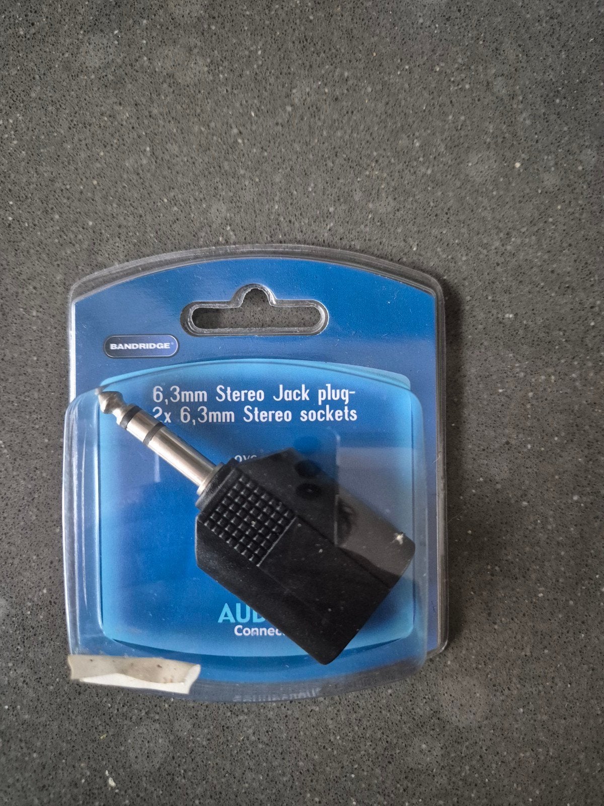 6,3mm Stereo Jack plug naar 2x 6,3mm Stereo sockets, Audio, Tv en Foto, Audiokabels en Televisiekabels, Ophalen of Verzenden, Nieuw