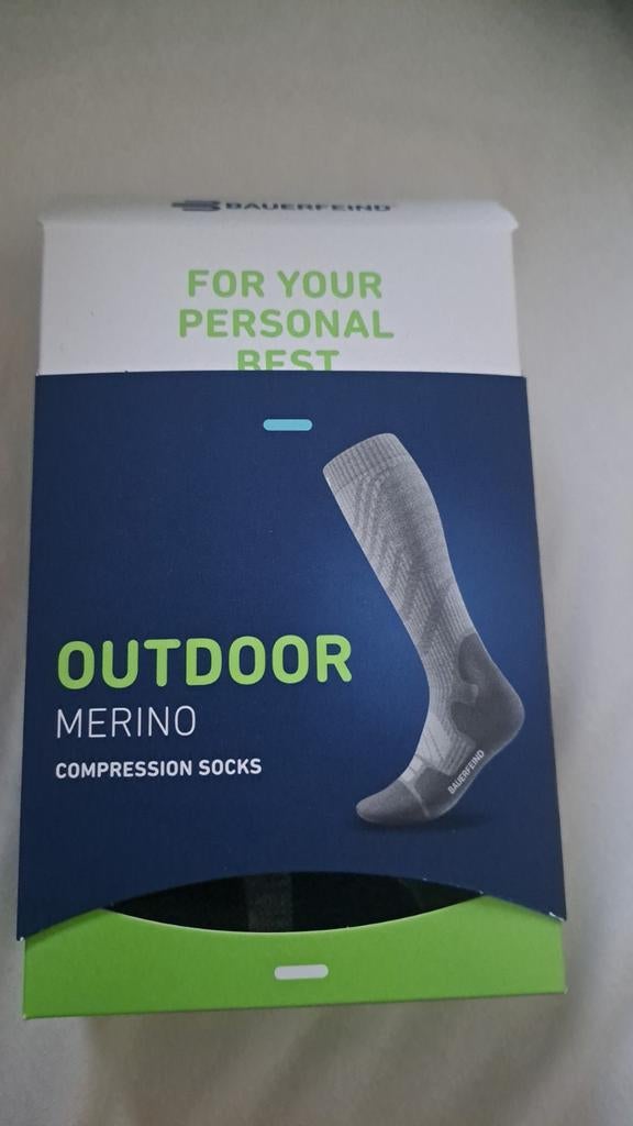 Bauerfeind merino wol compressie sokken vrouw maat 39-42, Kleding | Dames, Sokken en Kousen, Ophalen of Verzenden, Nieuw, Maat 39 t/m 42