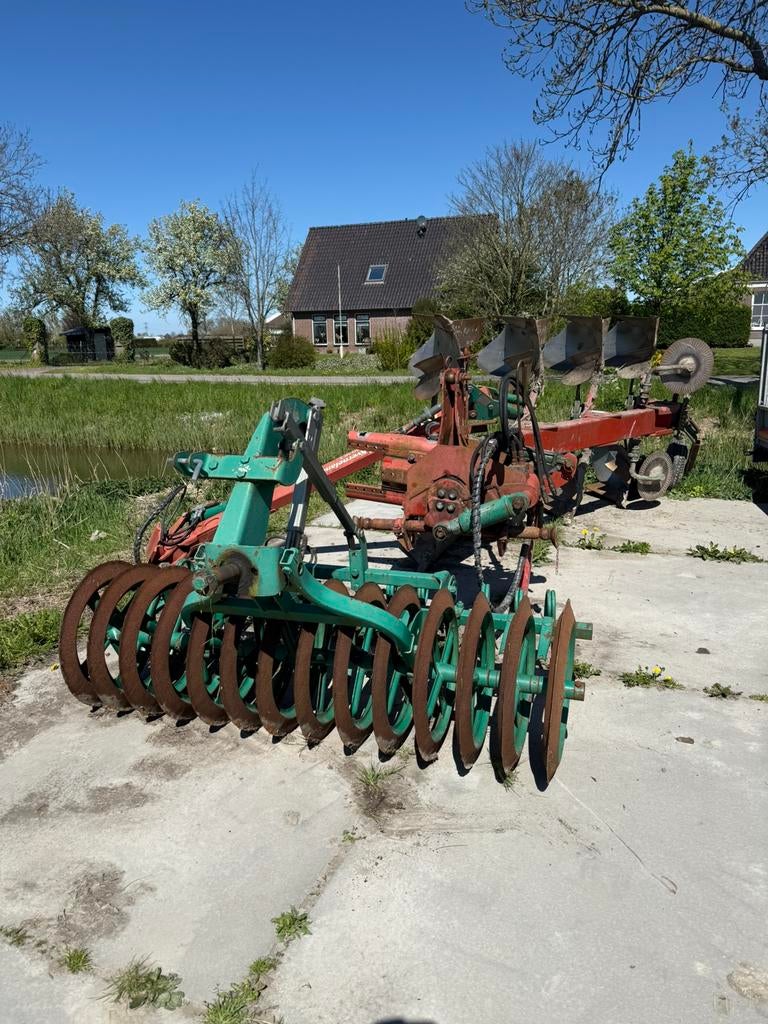 Wentelploeg Kverneland 4 schaar wentel, Ophalen, M, M, Grondbewerking