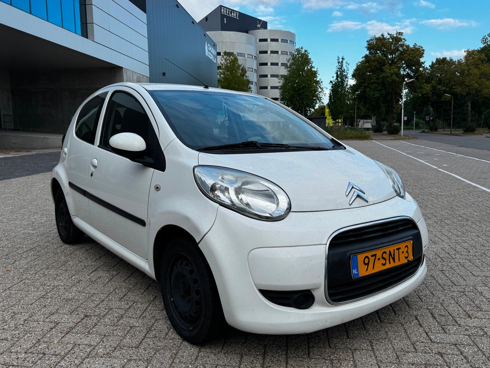 Citroen C1 1.0-12V Ambiance|APK02-06-2027|AIRCO|ELEKRAMEN|ST, Auto's, Voorwielaandrijving, Euro 5, Metallic lak, Gebruikt
