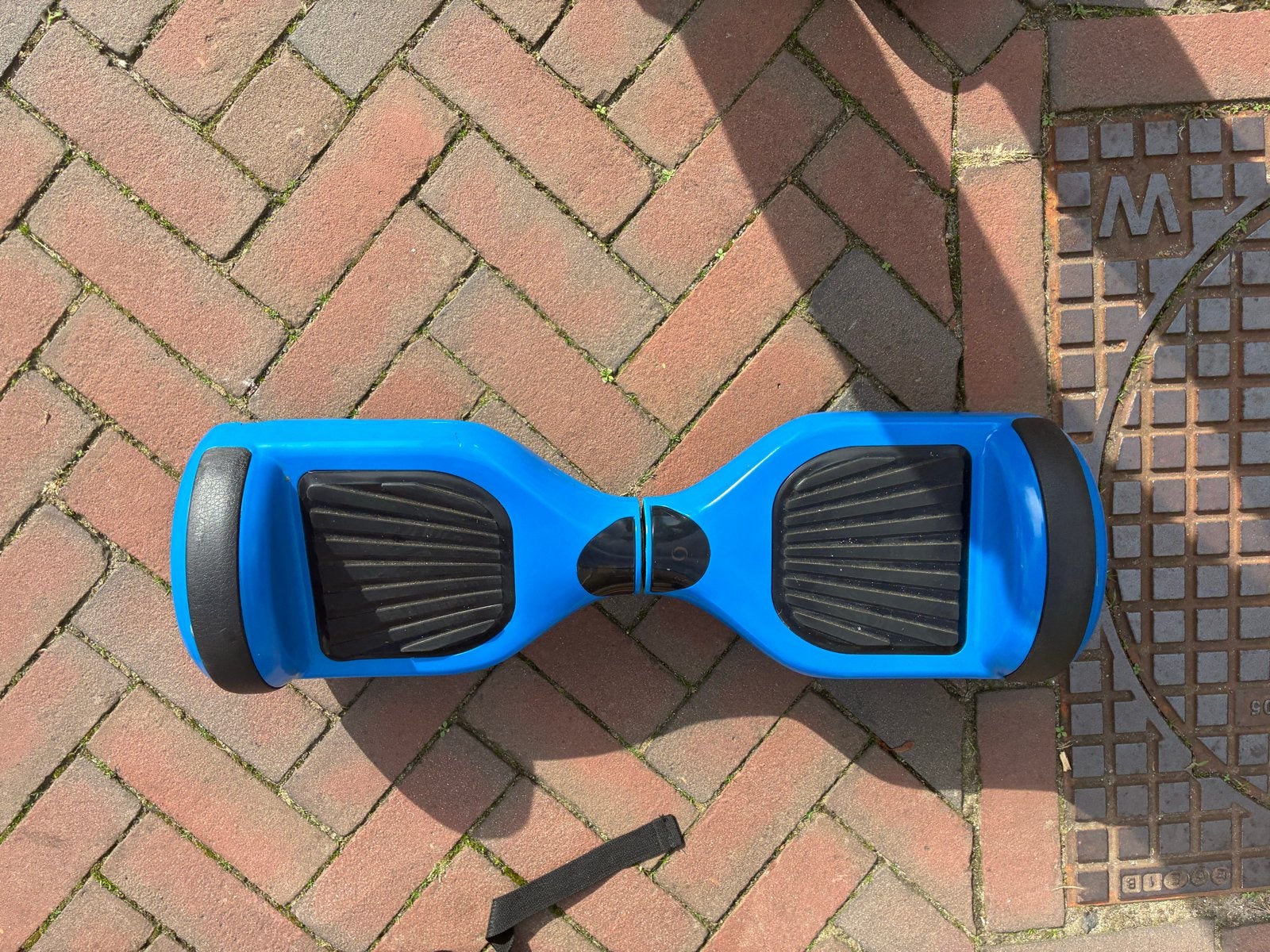 Blauwe Hoverboard geen oplader - werkt goed, Fietsen en Brommers, Ophalen of Verzenden, Zo goed als nieuw, Elektrische step (E-scooter)