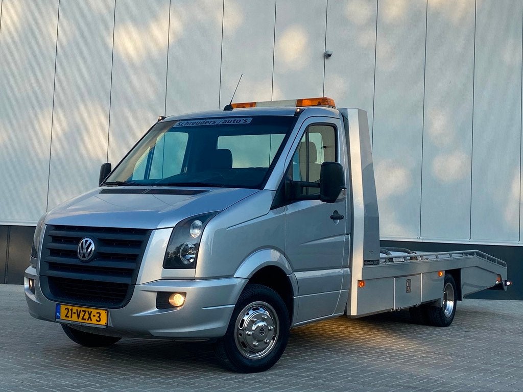 Volkswagen Crafter 35 2.5 TDI Oprijwagen “TIJHOF”, Gebruikt, Volkswagen, 163 pk, Origineel Nederlands
