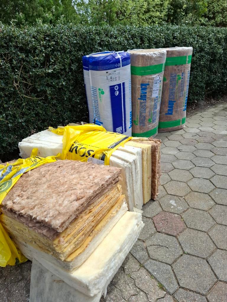 Knauf isolatieplaten en rollen, Ophalen