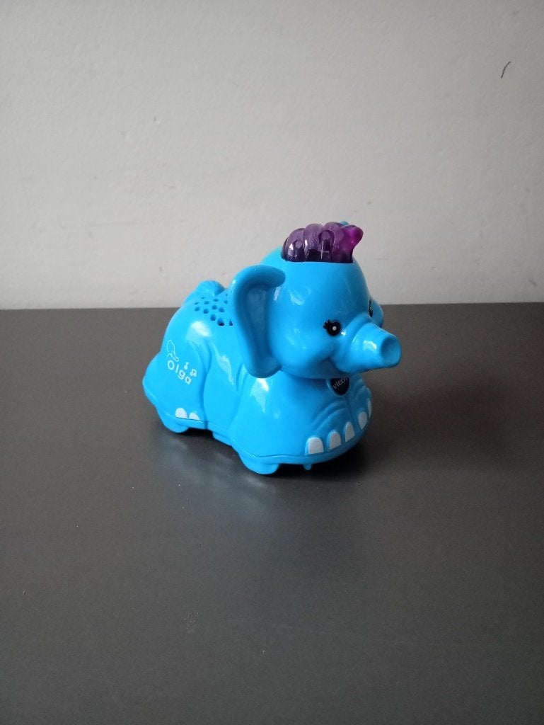 VTech Zoef Zoef Dieren Olifant Olga, Ophalen of Verzenden, Gebruikt, 6 maanden tot 2 jaar