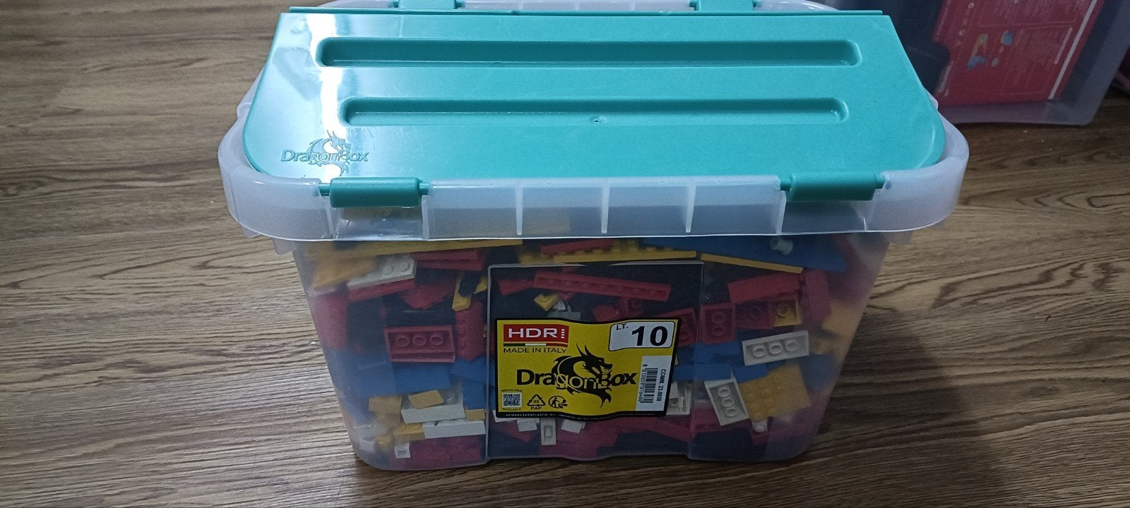 Grote doos met diverse bouwblokken, Kinderen en Baby's, Speelgoed | Bouwstenen, Ophalen of Verzenden, Gebruikt, Overige merken