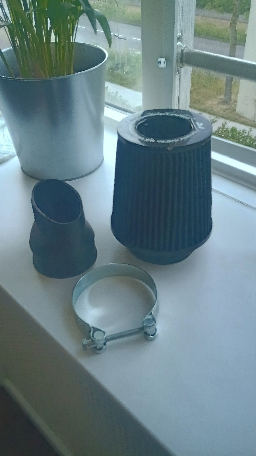 Sportluchtfilter met BMW adapter, Ophalen of Verzenden, Gebruikt, Universele onderdelen