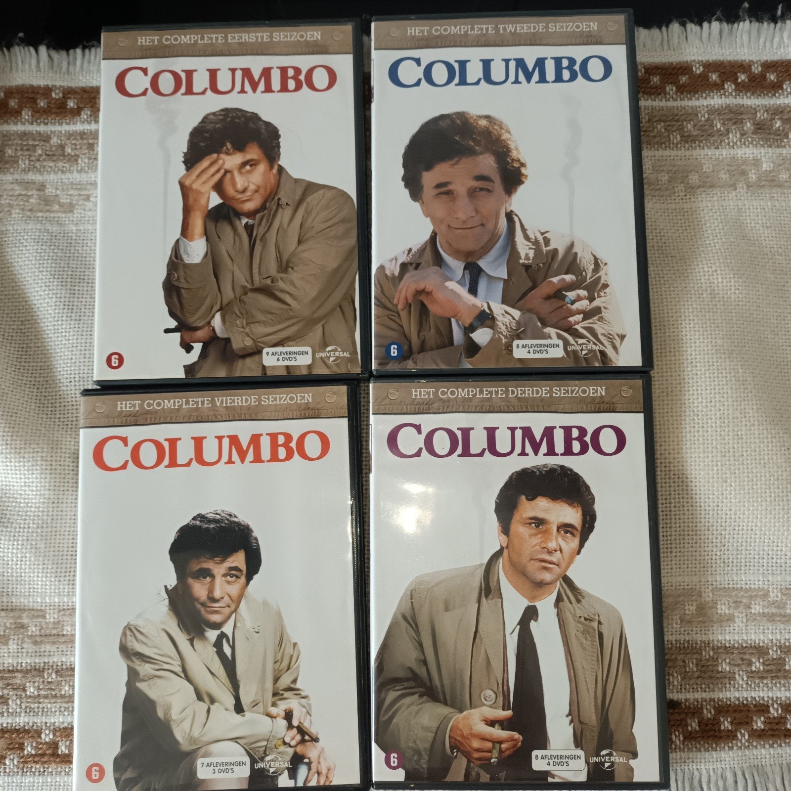 Columbo DVD Compleet Seizoen 1, 2, 3 & 4, Nederlands, Ophalen of Verzenden, Vanaf 6 jaar, Detective en Krimi