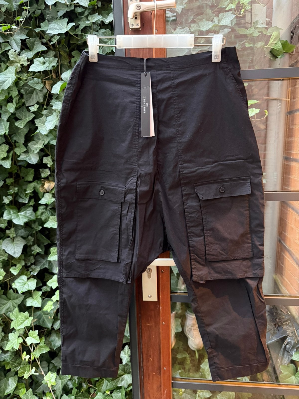 Zwarte harembroek Rundholz Dip mt L/XL, Zwart, Maat 42/44 (L), Rundholz, Nieuw