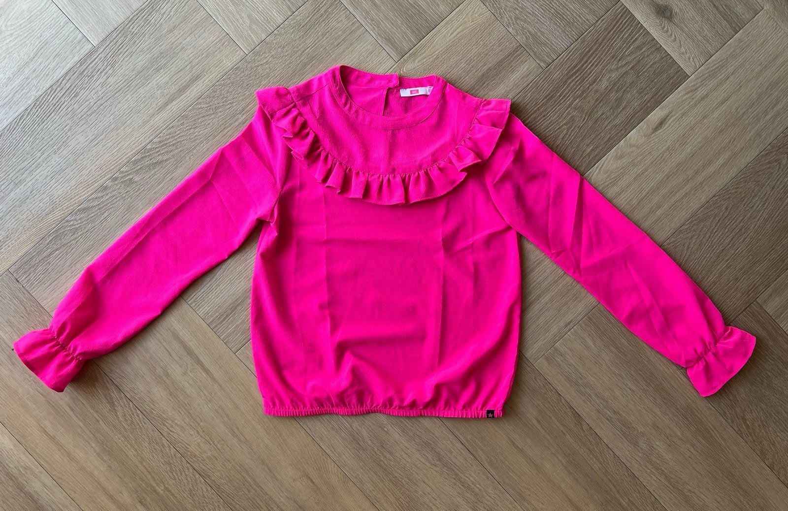 Blouse, roze, We, maat 134/140, Kinderen en Baby's, Kinderkleding | Maat 134, WE, Meisje, Overhemd of Blouse, Ophalen of Verzenden