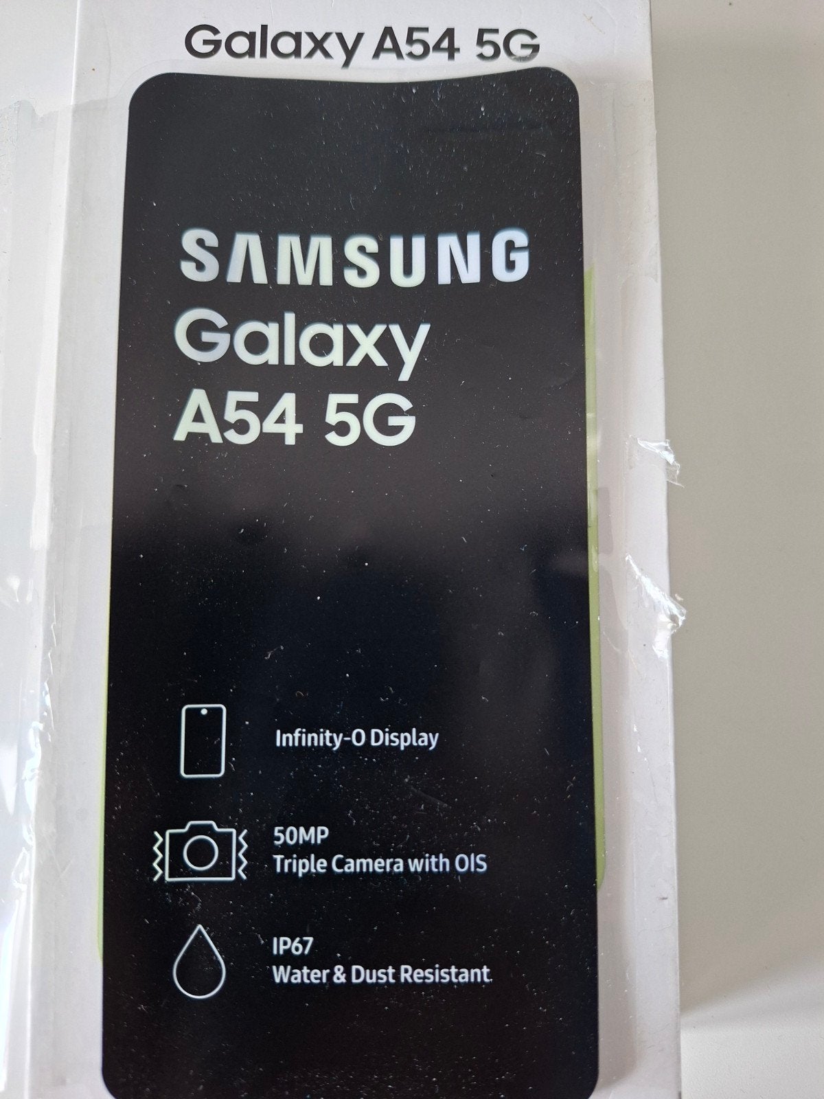 Samsung Galaxy A54 5G 128GB Awesome Lime - Zo goed als nieuw, Ophalen, Overige kleuren, Touchscreen, Zo goed als nieuw