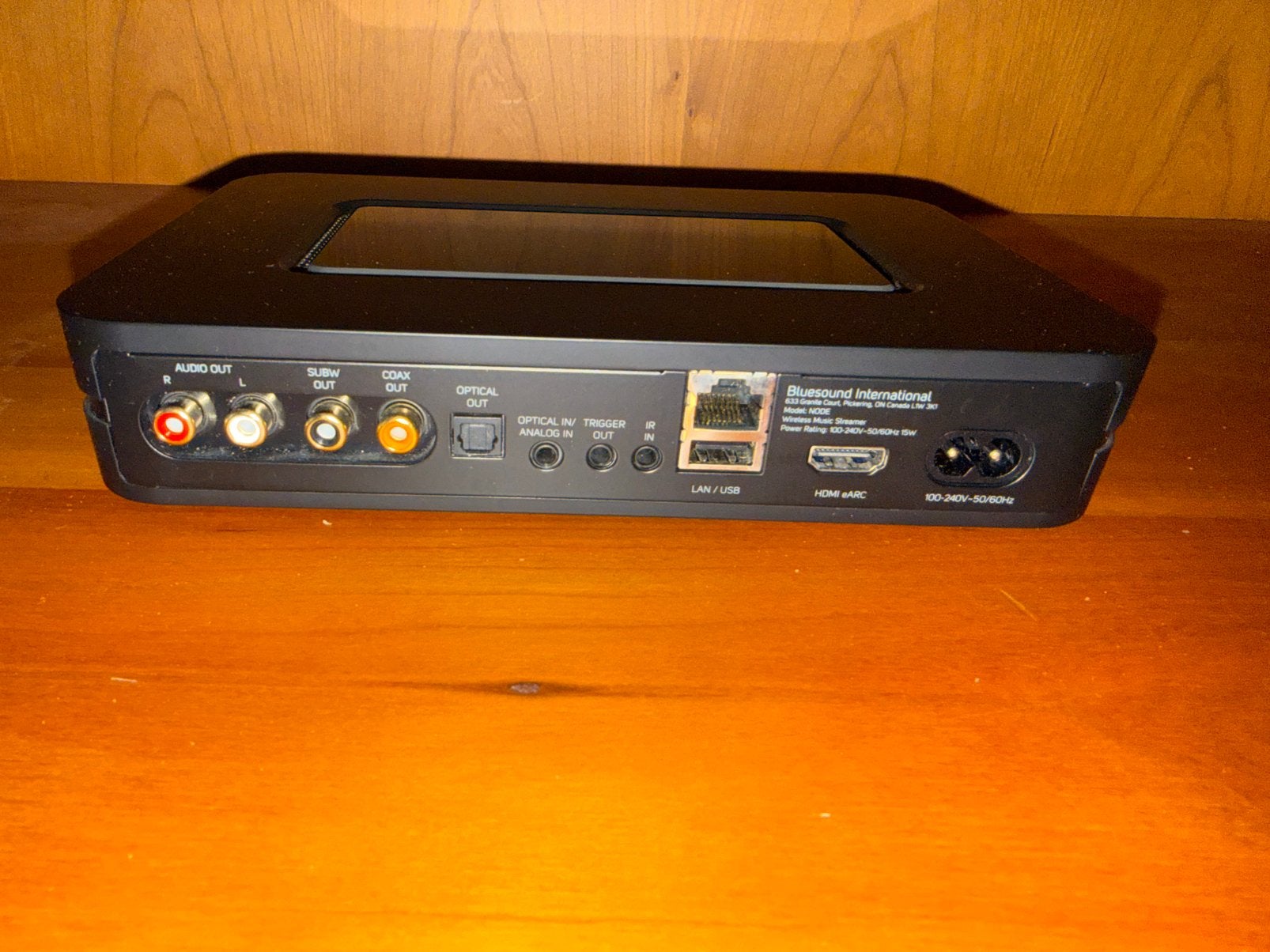 Bluesound Node Muziekstreamer, Audio, Tv en Foto, Mediaspelers, Verzenden, Zo goed als nieuw, HDMI