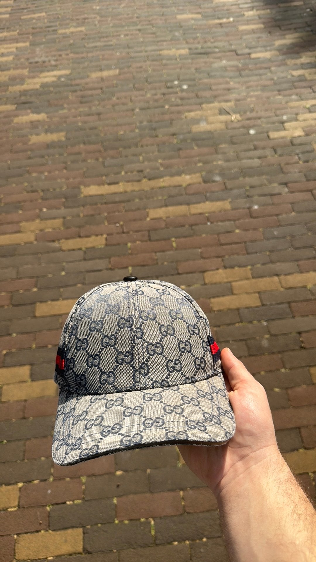 Gucci pet, Kleding | Heren, Hoeden en Petten, Ophalen, Zo goed als nieuw
