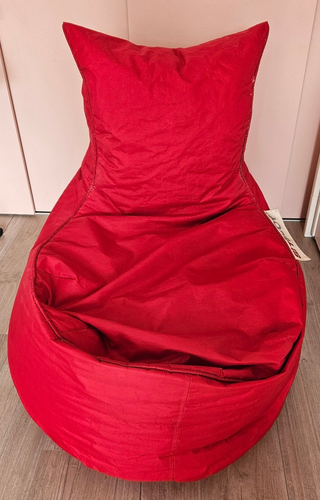 Zitzak SIT&JOY sit en joy, Ophalen, Gebruikt, Rood