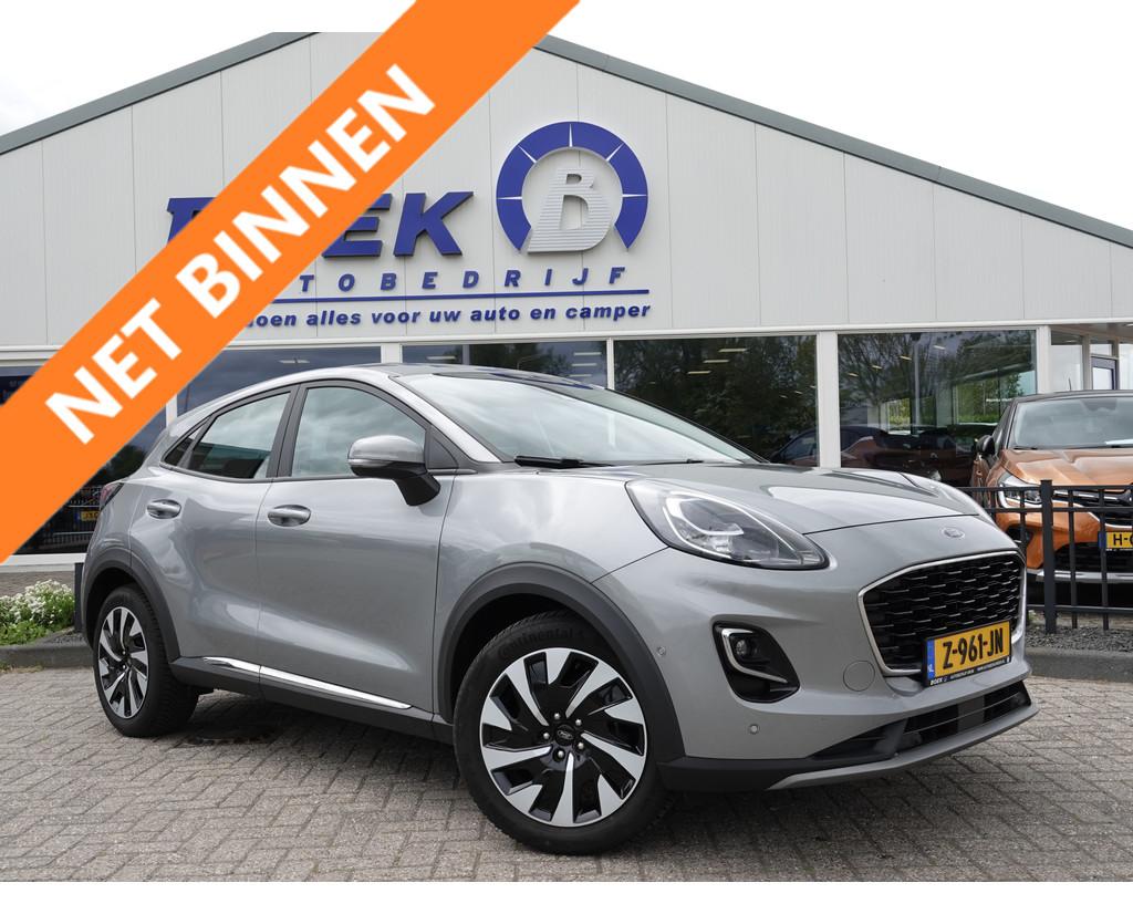 Ford Puma 1.0 EcoBoost 125PK Hybrid Titanium NAVI | CAM | PD, Auto's, Voorwielaandrijving, Euro 6, Origineel Nederlands, Bedrijf