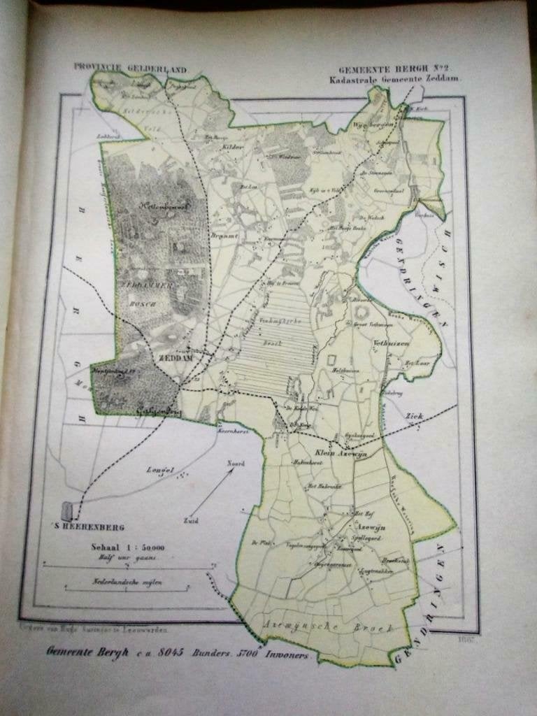 029 /Bergh no2 /Zeddam/Wijnbergen/ Klein Azewijn Kuyper GLD, Ophalen of Verzenden