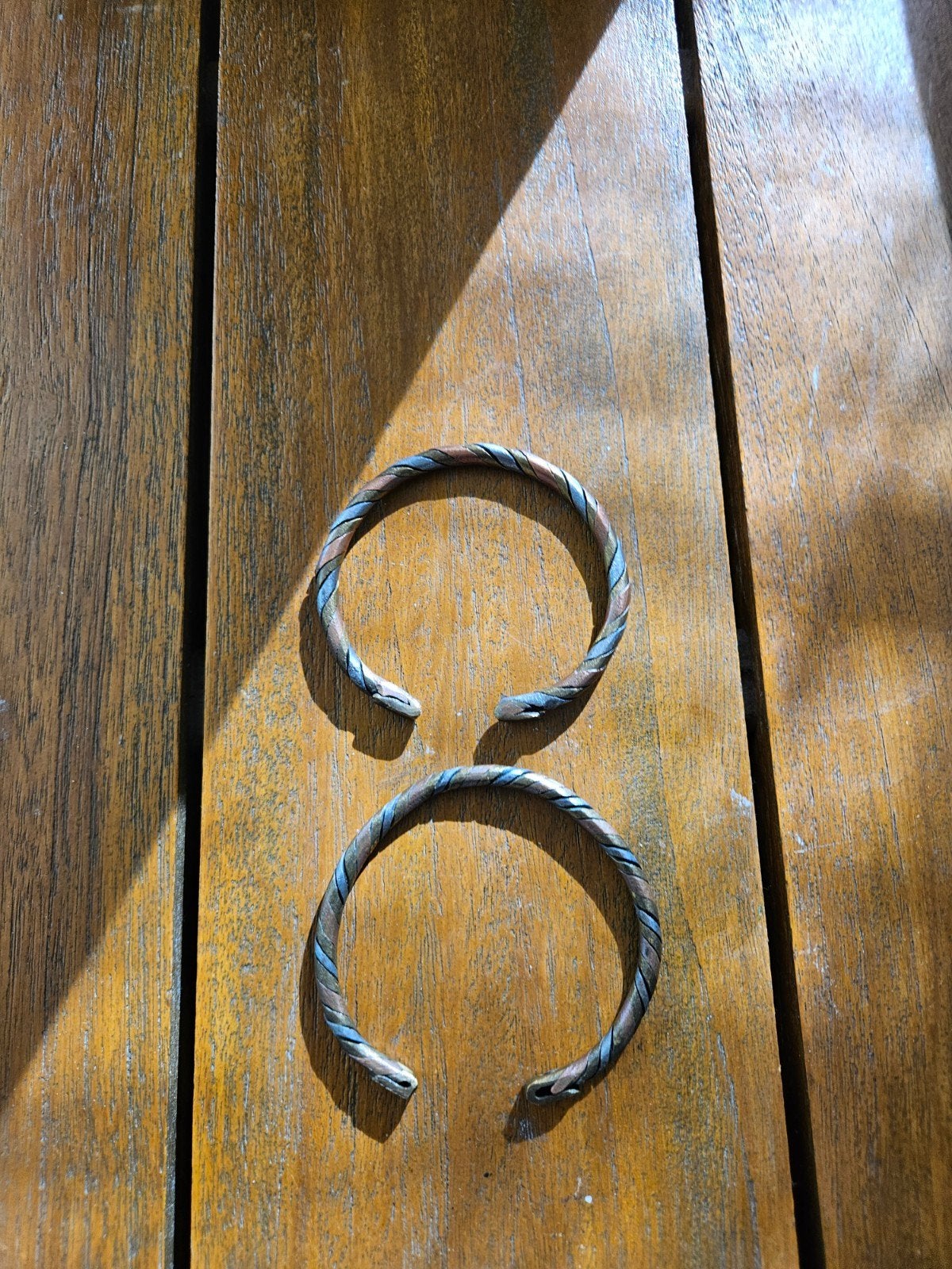 Kandalini Armband - Koper, Zilver, Messing - Viking stijl, Ophalen of Verzenden, Nieuw, Overige kleuren, Overige materialen