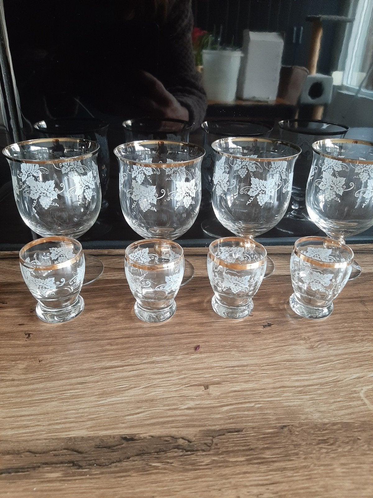 mooie antieke glazen, Ophalen