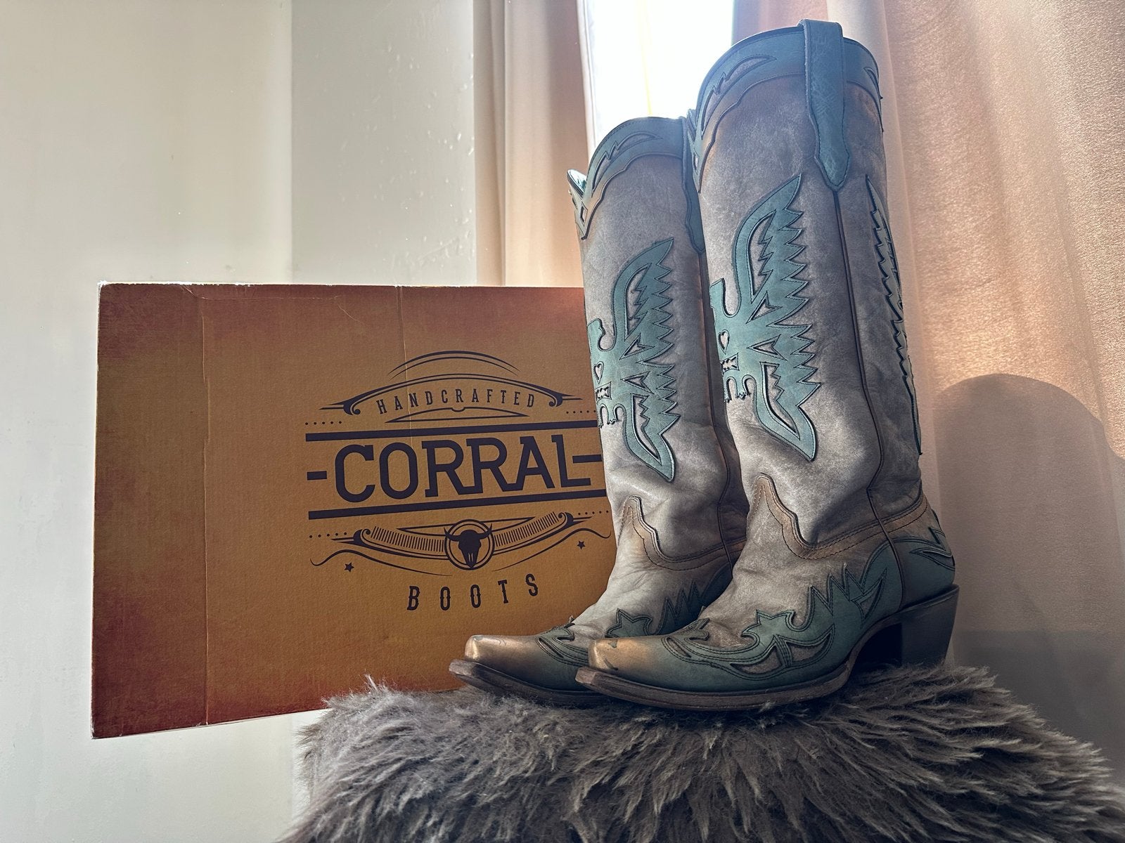 Corral Cowboy Laarzen - USA 8 / EU 39, Kleding | Dames, Hoge laarzen, Overige kleuren, Nieuw, Ophalen of Verzenden