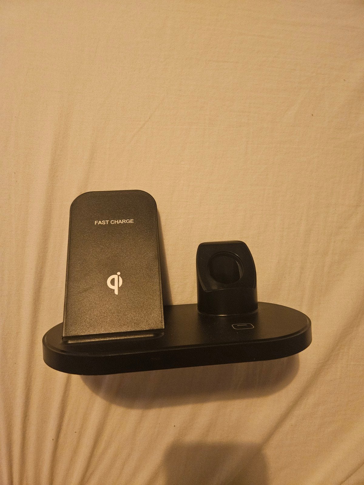 2-in-1 Draadloze Oplader & Standaard - Fast Charge, Telecommunicatie, Mobiele telefoons | Telefoon-opladers, USB-C, Draadloze oplader