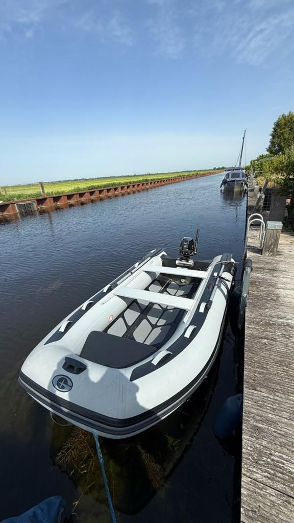 Gala A330D,  330cm boot met aluminium bodem en Mercury 5pk, Ophalen, Aluminium, Gebruikt, 5 pk
