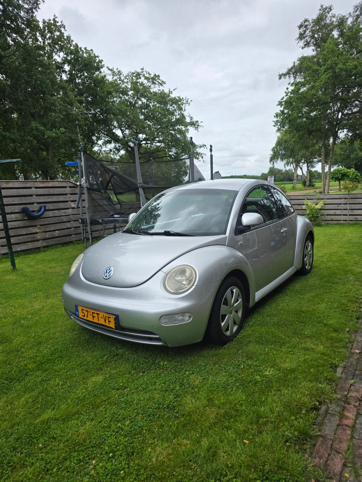 Volkswagen Beetle (Kever) 2.0 85KW 2000 Grijs, Auto's, Volkswagen, Voorwielaandrijving, Beetle (Kever), 4 cilinders, 1984 cc