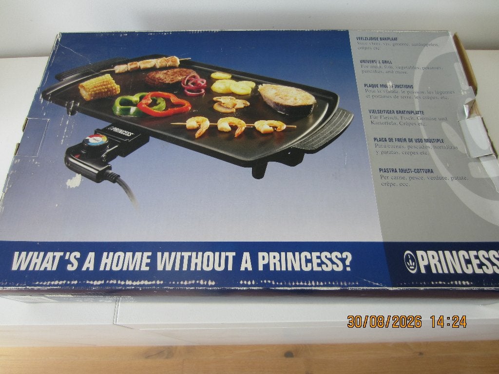 Bakplaat, Ophalen of Verzenden, Zo goed als nieuw, Tafelgrill