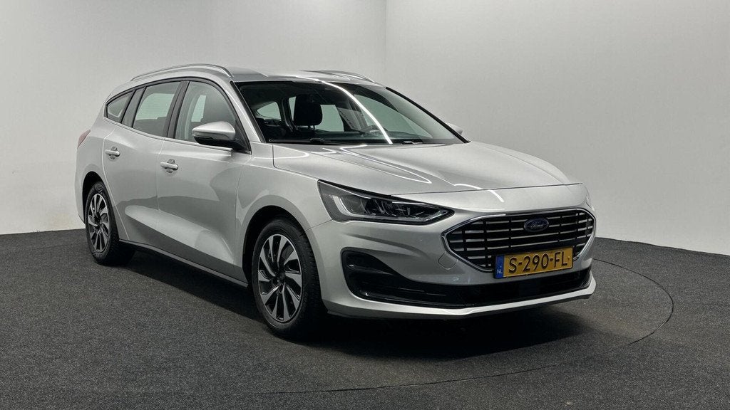 Ford Focus Wagon 1.0 EcoBoost Hybrid Titanium X Business CAR, Auto's, Stof, Gebruikt, Origineel Nederlands, Handgeschakeld