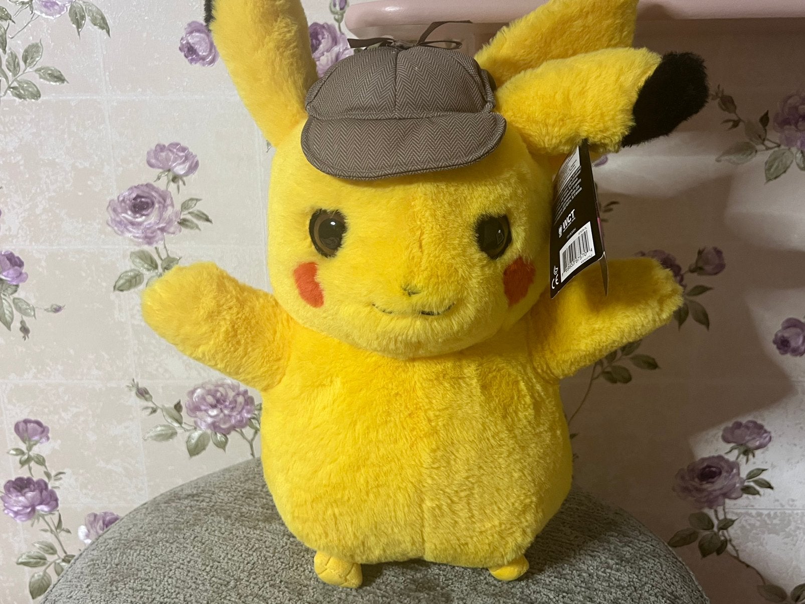 Pokémon Detective Pikachu 30 CM hoog, Ophalen of Verzenden, Zo goed als nieuw, Overige typen