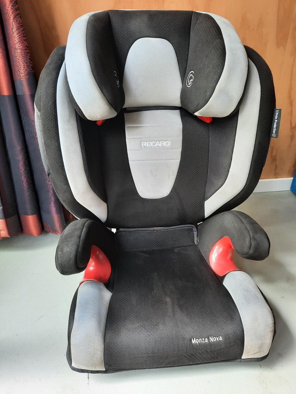 Recaro Monza Nova autostoel met Isofix, 15 t/m 36 kg, Zijbescherming, Zo goed als nieuw, Isofix