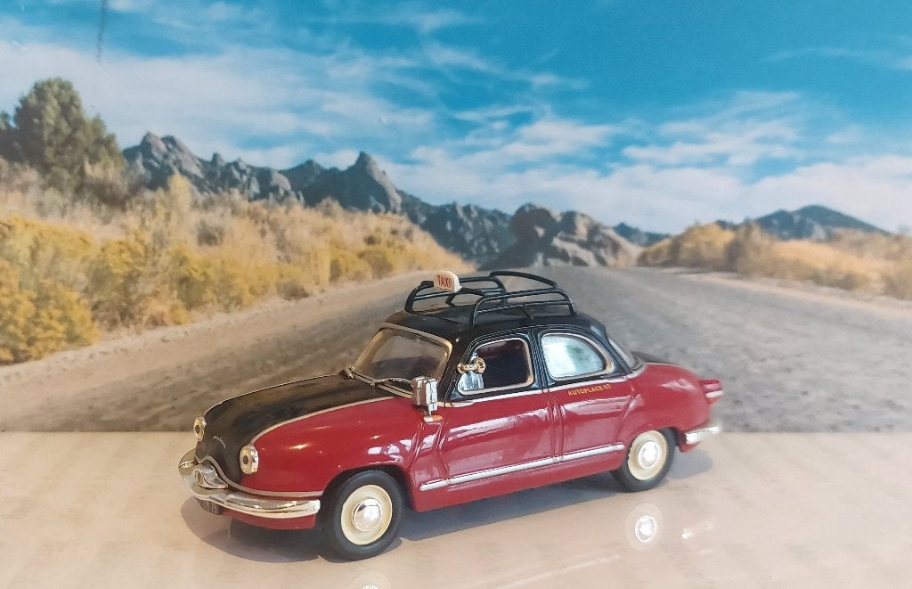 1:43 Panhard Dyna Z; Taxi G7 1953; Modèle Presse #71314, Ophalen of Verzenden, Gebruikt, Auto, Overige merken