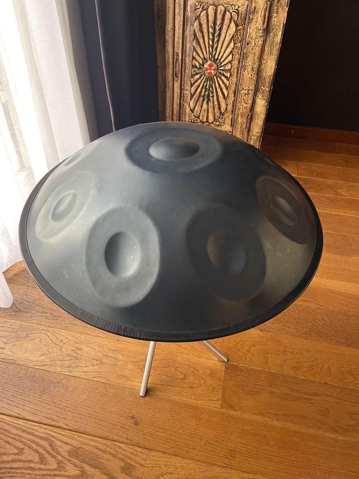 Handpan, Ophalen, Zo goed als nieuw, Melodische percussie