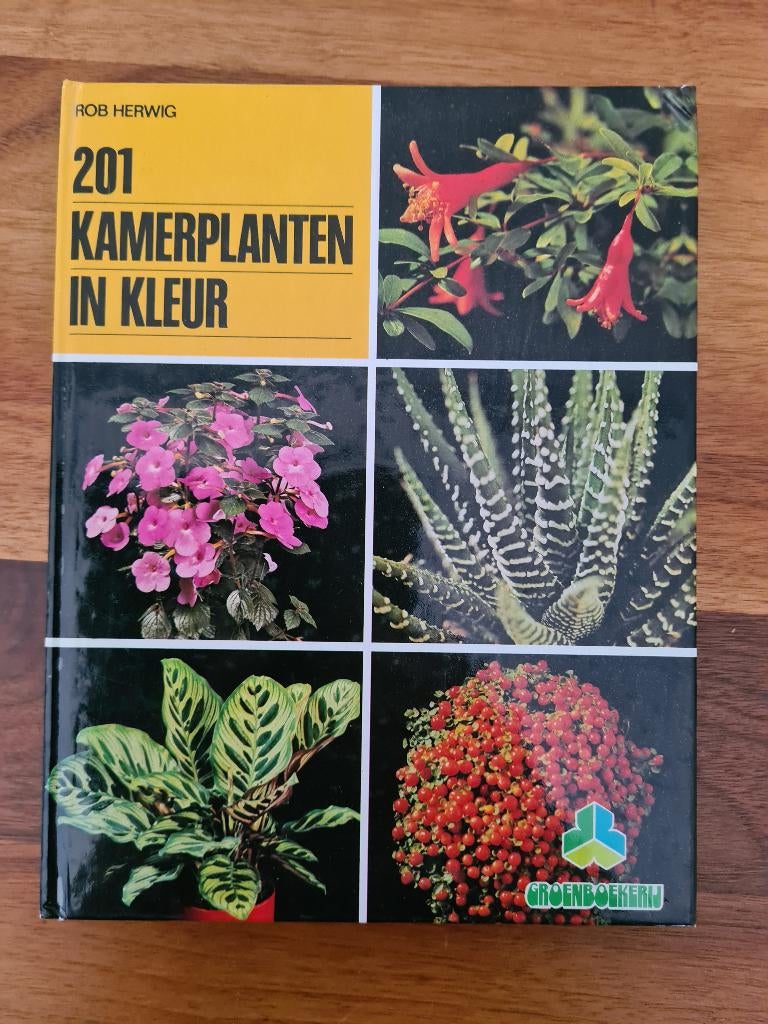 201 kamerplanten in kleur., Boeken, Wonen en Tuinieren, Ophalen of Verzenden, Gelezen, Rob Herwig, Kamerplanten