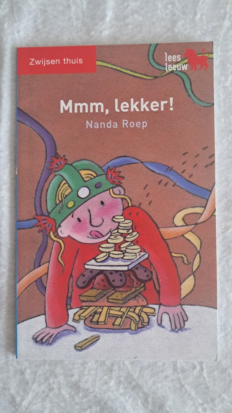 zgan. Boekje: Mmm lekker!, Nanda Roep leren lezen Leesleeuw, Boeken, Fictie algemeen, Nanda Roep, Ophalen of Verzenden, Zo goed als nieuw
