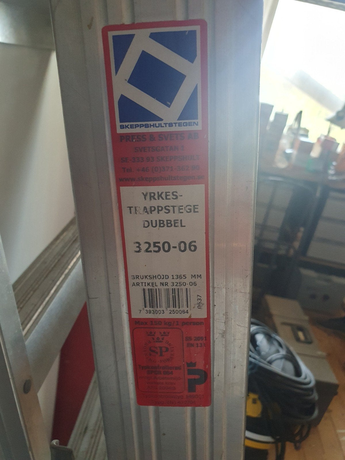 Te koop: Professionele trap in keurige staat., Ophalen of Verzenden, Zo goed als nieuw, Minder dan 2 meter