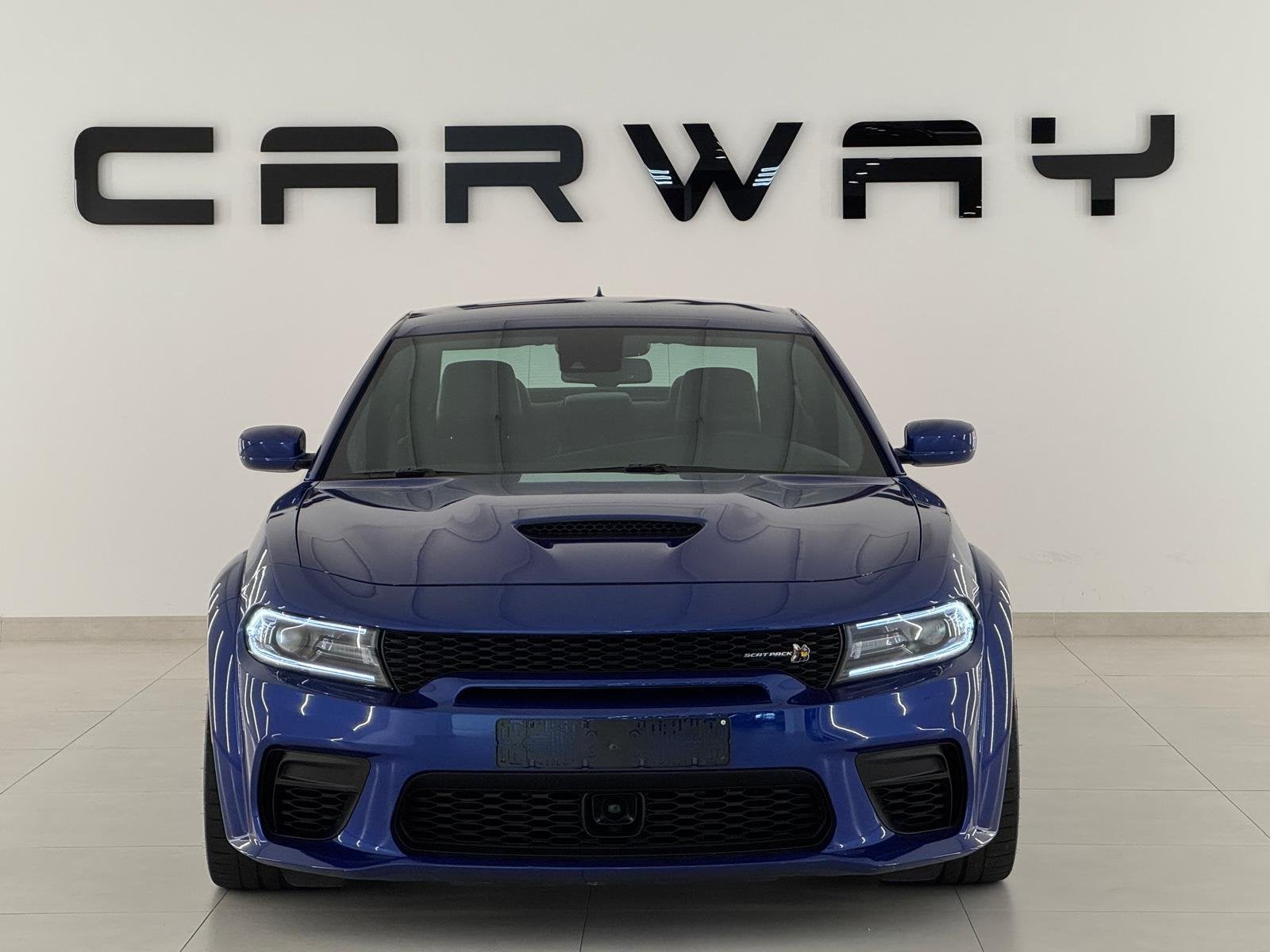 Dodge Charger 6.4 V8 392 SRT Scat Pack Widebody (bj 2021), Auto's, Dodge, Achterwielaandrijving, Gebruikt, Blauw, Sedan
